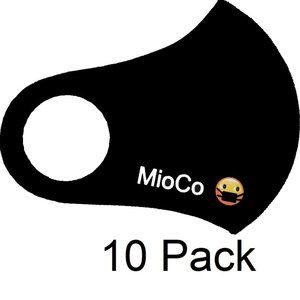 Reusable Face Mask Black by Mioco
